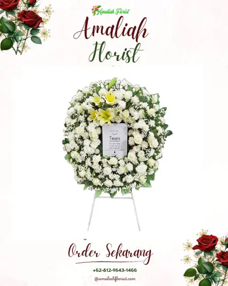 Krans Bunga Duka Mantrianom